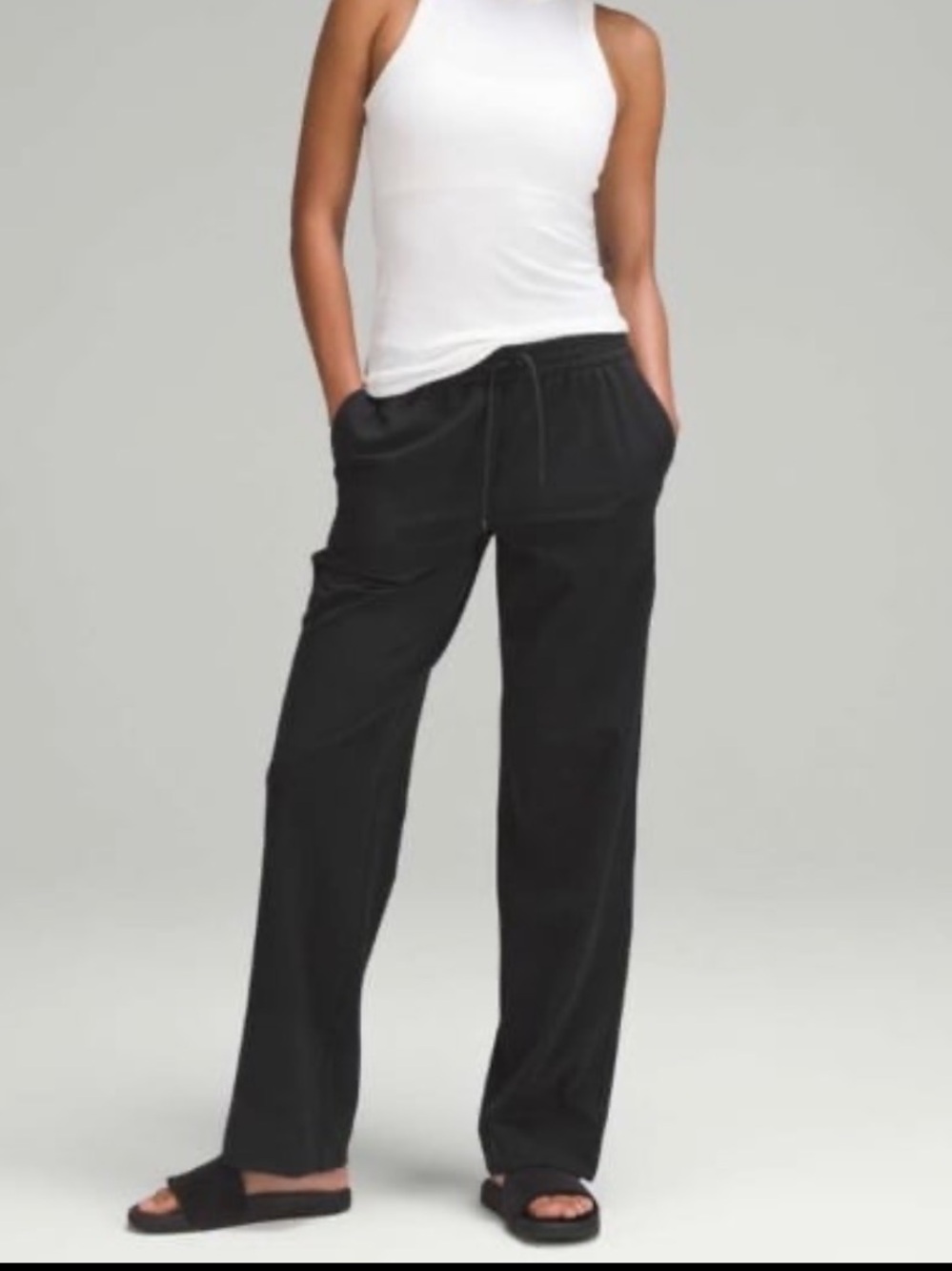 Lululemon Luxtreme Mid-Rise Straight-Leg Trouser